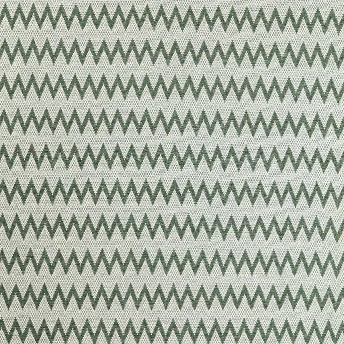 Akari Fabric - Pine / Azul by green striped woven fabric from Harlequin