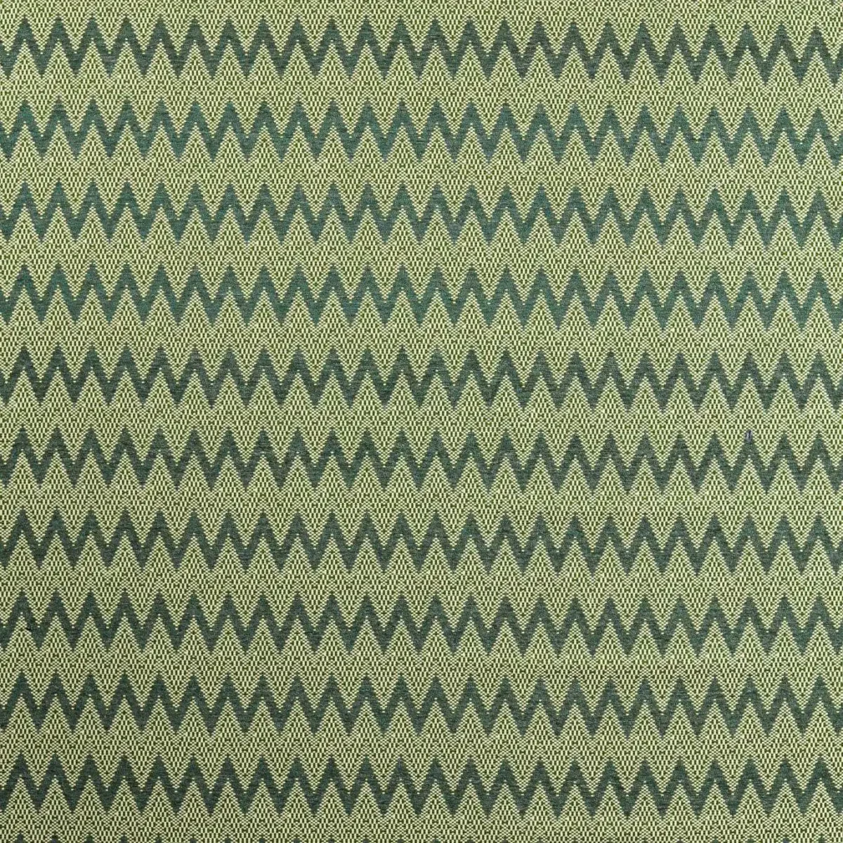Akari Fabric - Pine / Kelly by green striped woven fabric from Harlequin