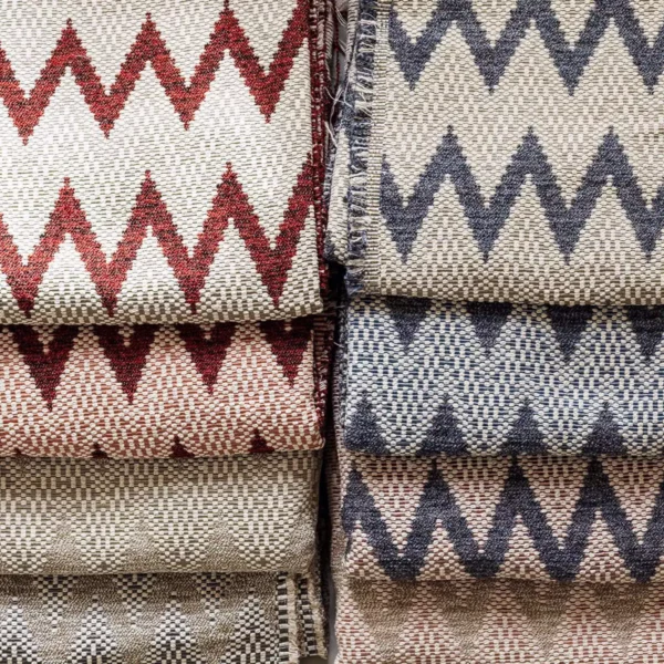 Akari Fabric - Storm / Cornflower by Akari Fabric - Storm / Cornflower from