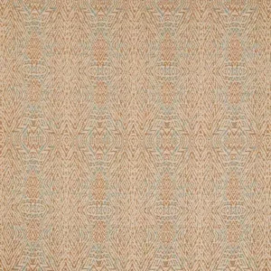 orange traditional jacquard fabric from Harlequin