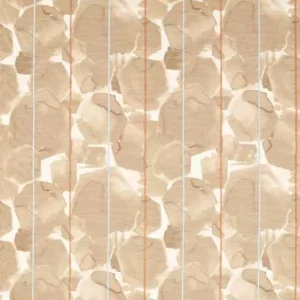 brown striped embroideried fabric from Harlequin