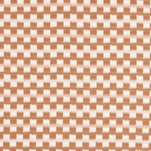 orange checked jacquard fabric from Harlequin