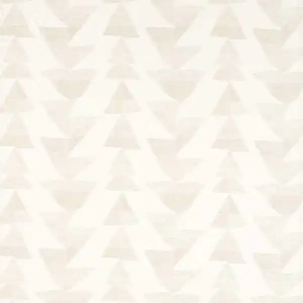 Hikari Fabrics - Parchment / Cloud by neutral geometric woven fabric from Harlequin