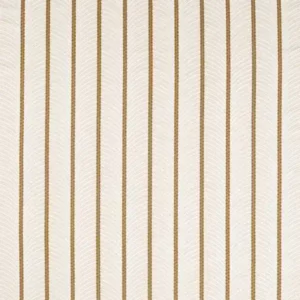 brown striped embroideried fabric from Harlequin