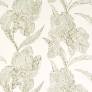green botanical cotton fabric from Harlequin