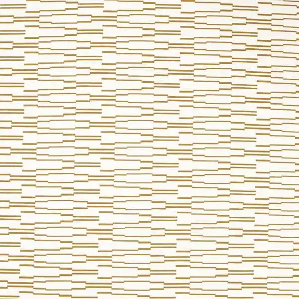 Juniper Fabrics - Frost / Ochre by yellow geometric woven fabric from Harlequin