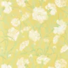 yellow botanical wallpaper from harlequin