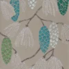black-grey botanical wallpaper from harlequin