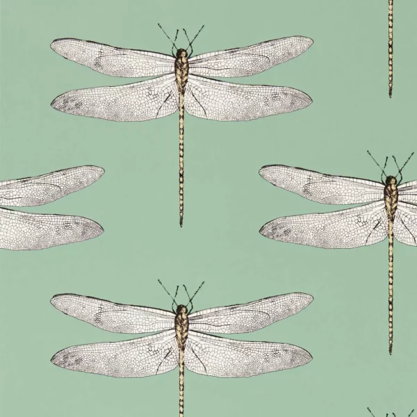 green animal wallpaper from harlequin