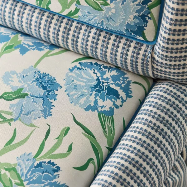 Fleur de Joie Fabric - Sky / Forest by Fleur de Joie Fabric - Sky / Forest from