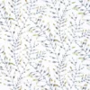 blue botanical linen fabric from Harlequin