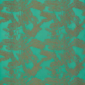 green botanical printed fabric from Harlequin