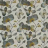 blue botanical printed fabric from Harlequin