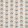 blue striped embroideried fabric from Harlequin