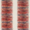 red striped embroideried fabric from Harlequin