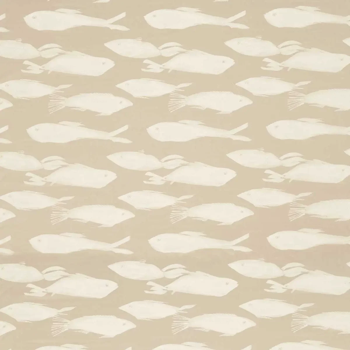 Kaku Fabric - Taupe by neutral animal jacquard fabric from Harlequin