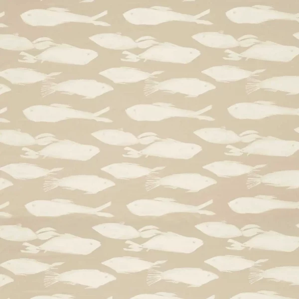 Kaku Fabric - Taupe by neutral animal jacquard fabric from Harlequin