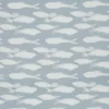 blue animal jacquard fabric from Harlequin