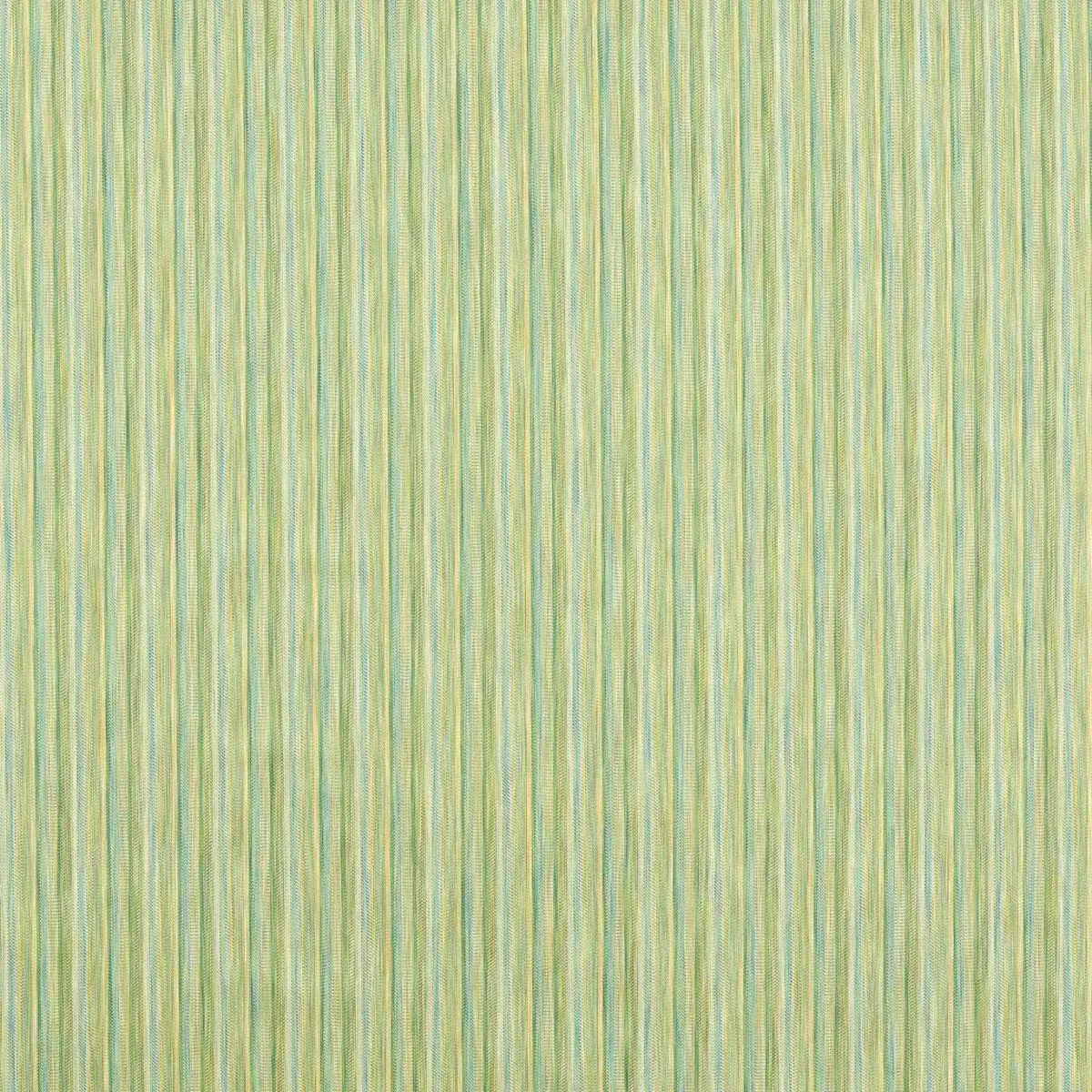 Palla Fabric - Kelly / Honey by green striped woven fabric from Harlequin