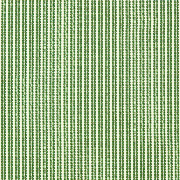 Pepita Stripe Fabric -  Kelly / First Light swatch