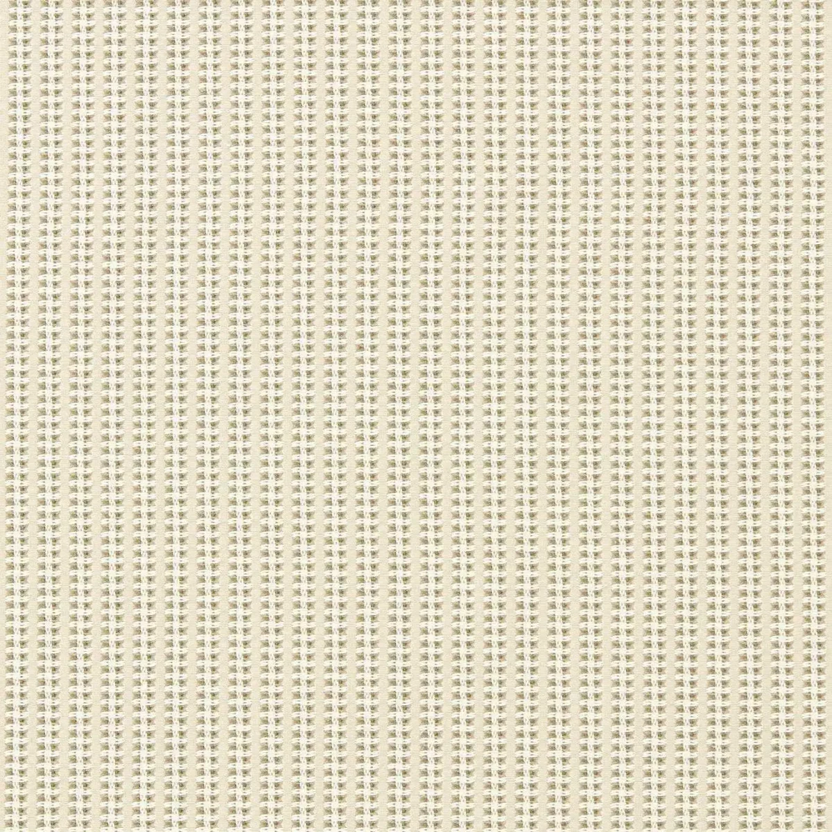 Pepita Stripe Fabric - Diffused Light / Pearl by white striped cotton fabric from Harlequin