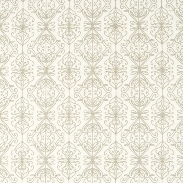 Java Linen Fabric - Diffused Light / Pearl by white contemporary cotton fabric from Harlequin