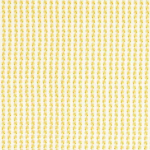 yellow botanical embroideried fabric from Harlequin