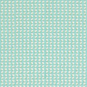 green botanical embroideried fabric from Harlequin