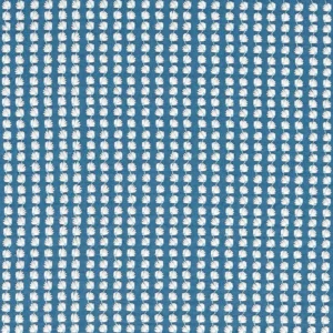blue botanical embroideried fabric from Harlequin