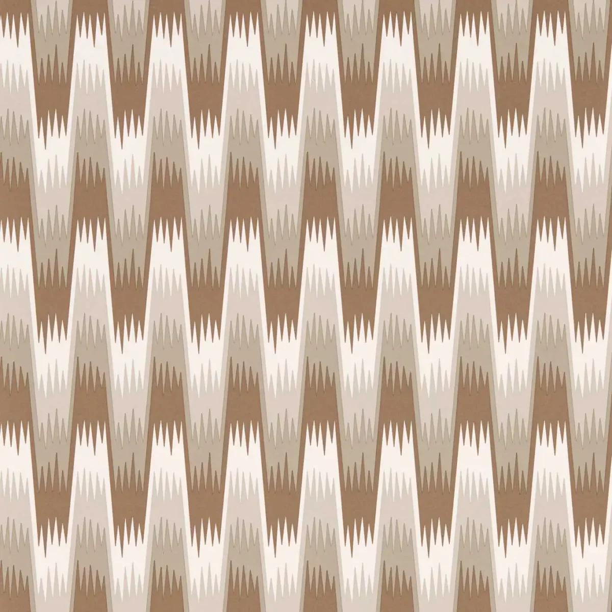 Southborough Wallcovering - Chocolate by brown geometric wallpaper from harlequin