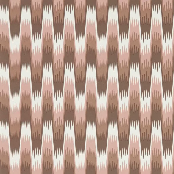 Southborough Wallcovering - Rose by pink geometric wallpaper from harlequin