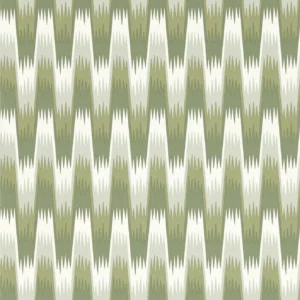 green geometric wallpaper from harlequin