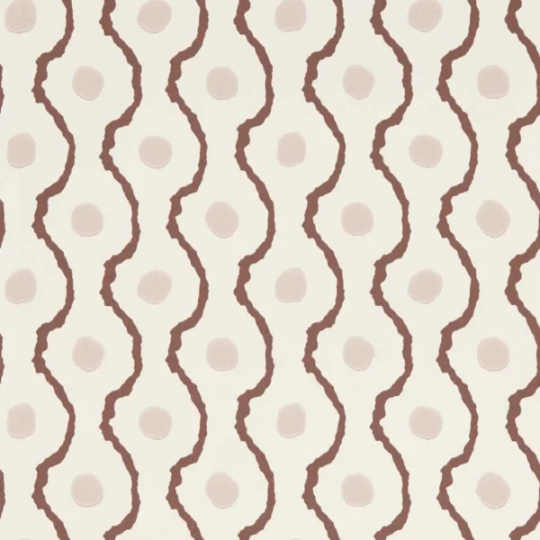 Connor Wallcovering - Chocolate / Dusk by brown spotted wallpaper from harlequin