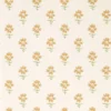 orange botanical wallpaper from harlequin