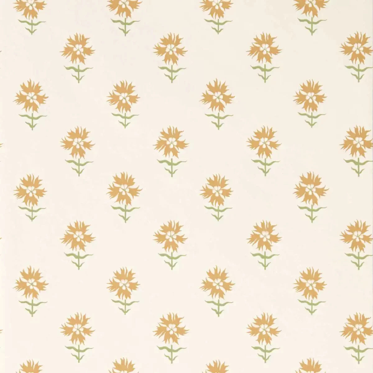 Fellcroft Wallcovering - Honeycombe by orange botanical wallpaper from harlequin