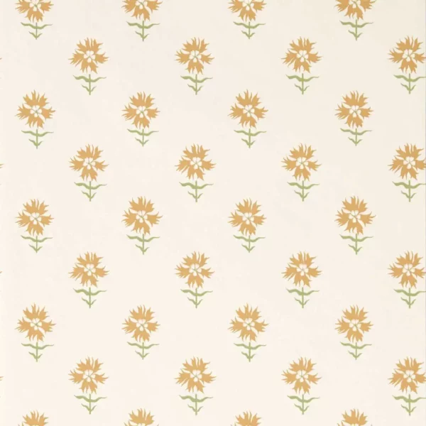 Fellcroft Wallcovering - Honeycombe by orange botanical wallpaper from harlequin