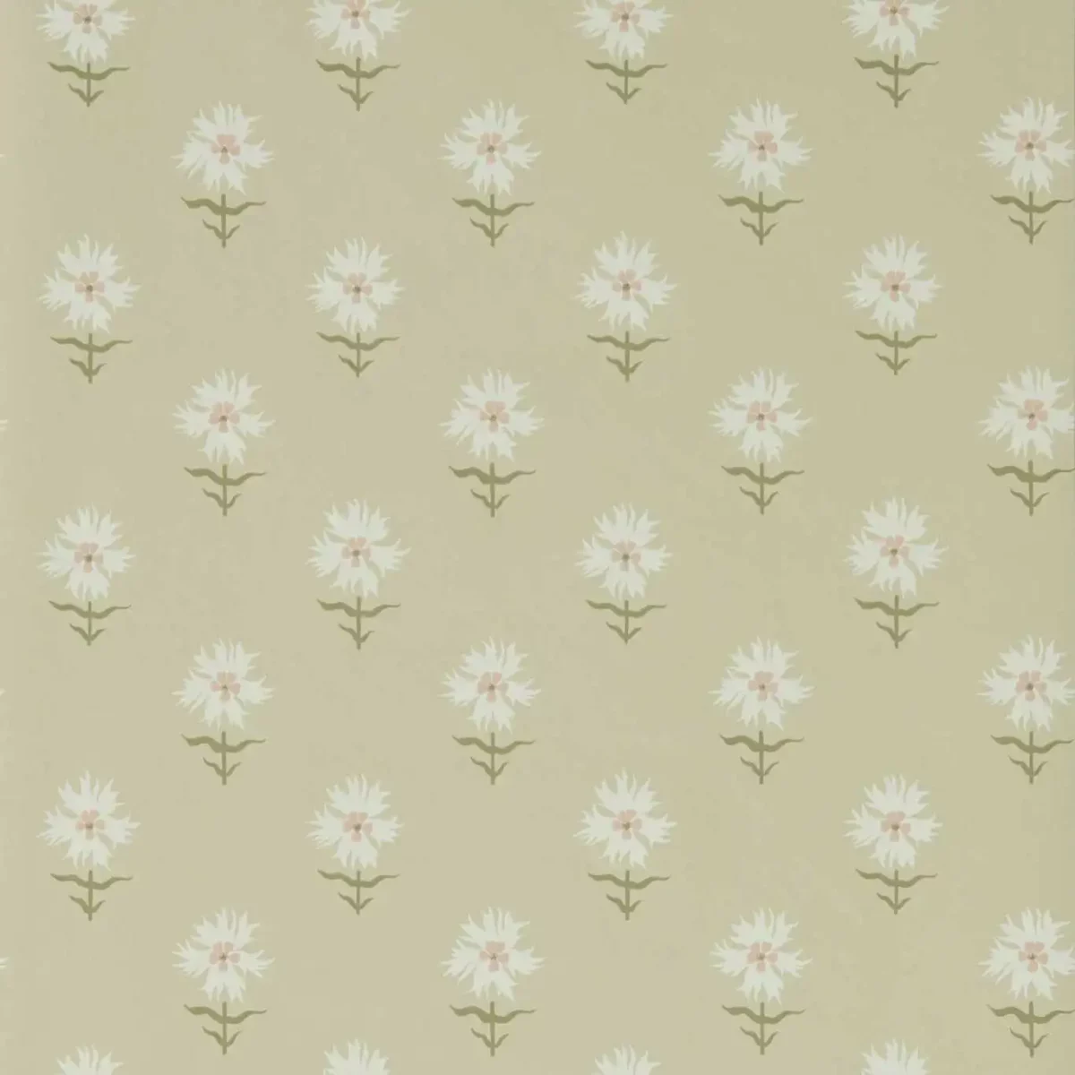 green botanical wallpaper from harlequin