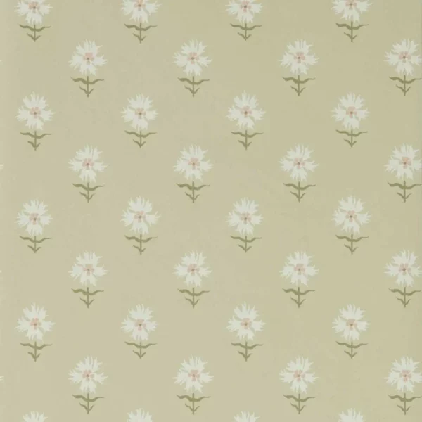 Fellcroft Wallcovering - Neptune Green by green botanical wallpaper from harlequin