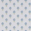 blue botanical wallpaper from harlequin