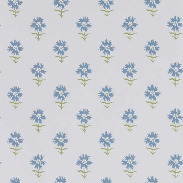 Fellcroft Wallcovering - Pacific by blue botanical wallpaper from harlequin