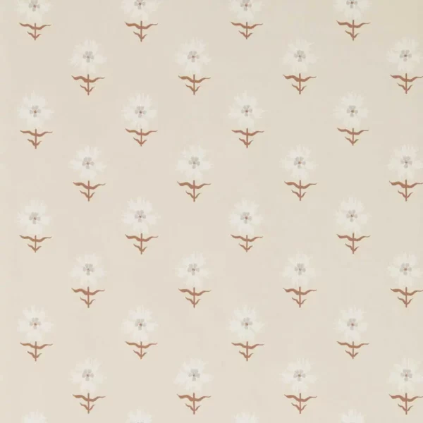 Fellcroft Wallcovering - Champagne by neutral botanical wallpaper from harlequin