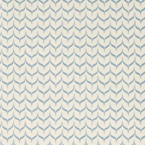 blue geometric wallpaper from harlequin