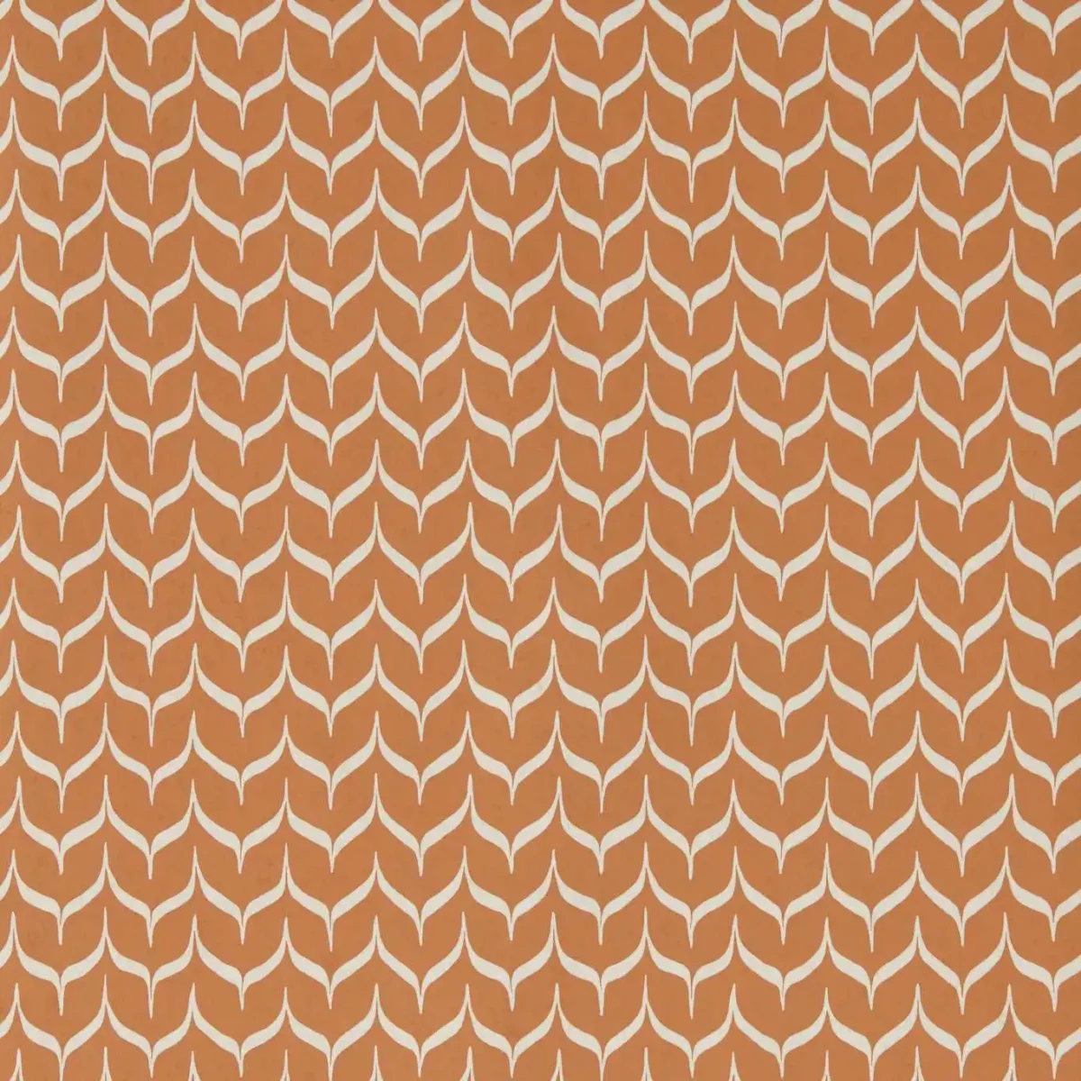Adderstone Wallcovering - Terracotta by orange geometric wallpaper from harlequin