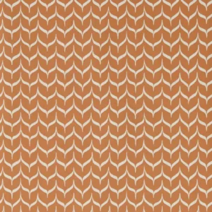 orange geometric wallpaper from harlequin