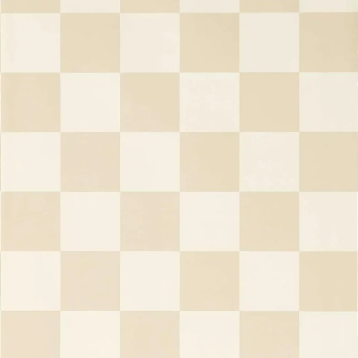 Blenets Check Wallcovering - Oatmeal by neutral checked wallpaper from harlequin
