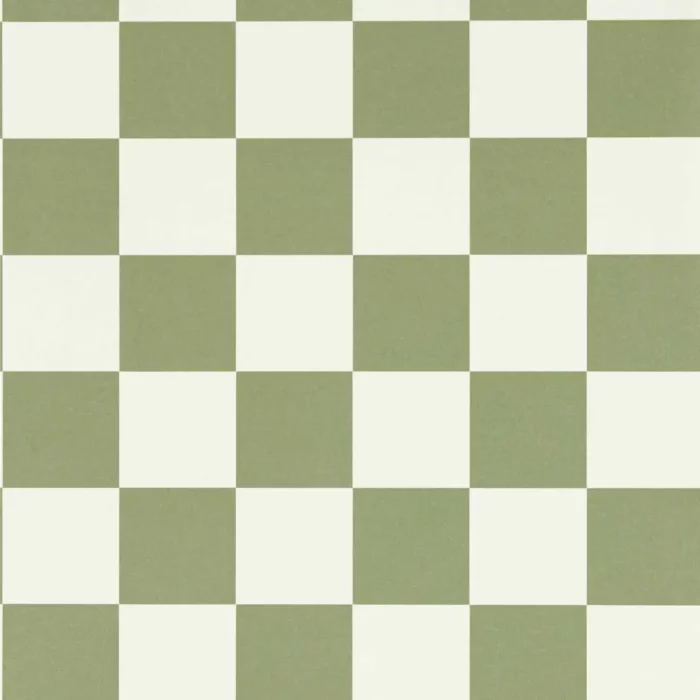 Blenets Check Wallcovering - Matcha fabric swatch HHHW113171