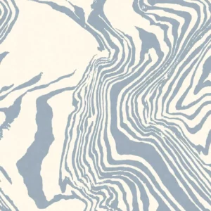blue contemporary wallpaper from harlequin