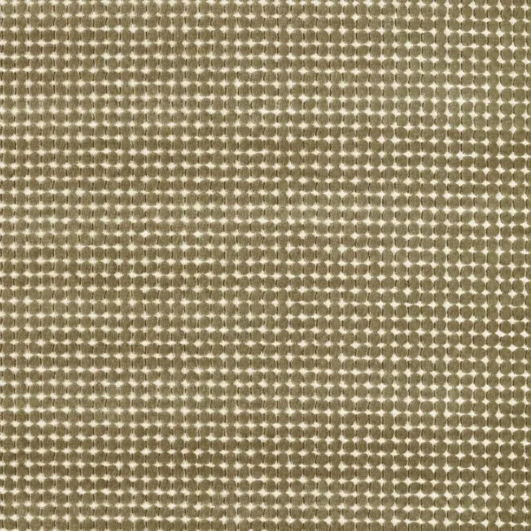 Loopy Spot Fabric - Moss by green geometric velvet-chenille fabric from Harlequin