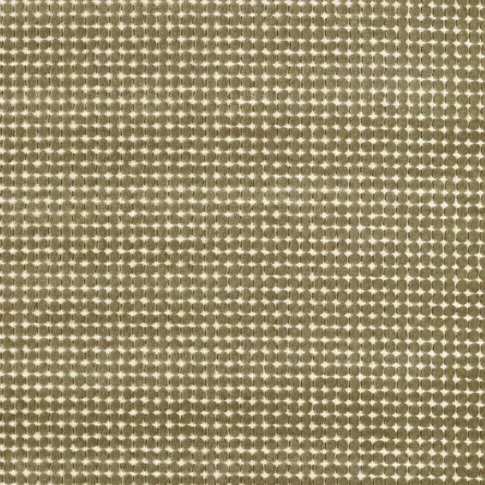 Loopy Spot Fabric -  Moss swatch