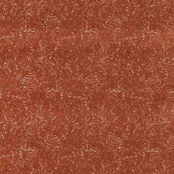 Bonseki Fabric - Terracotta by orange misc cotton fabric from Harlequin